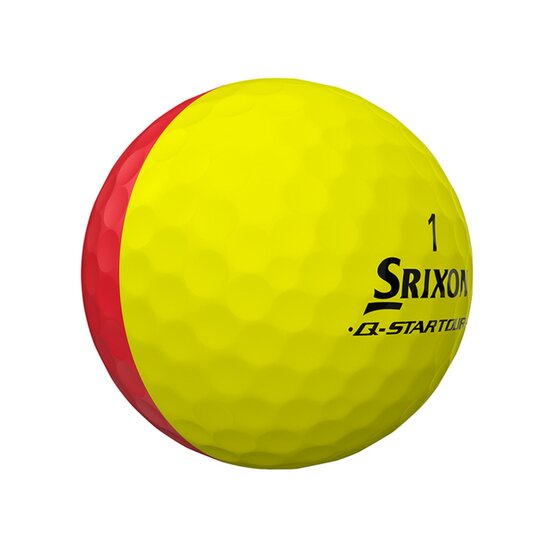 Srixon Q-Star Tour Divide 2 Golfbälle rot