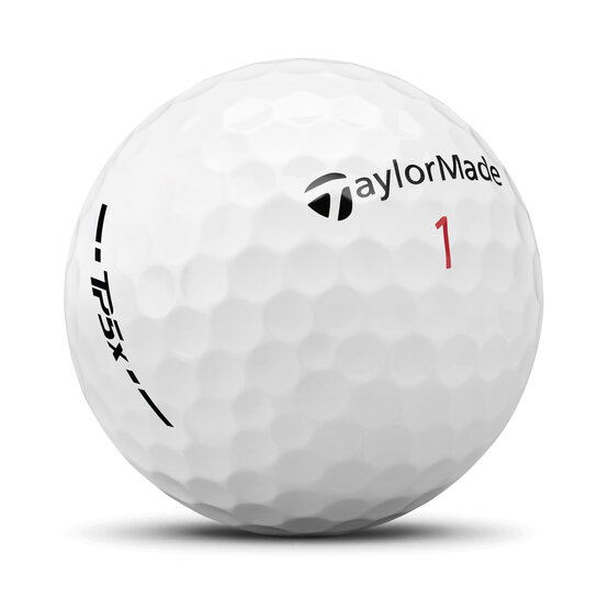 TaylorMade TP5x 24 Golfbälle weiß