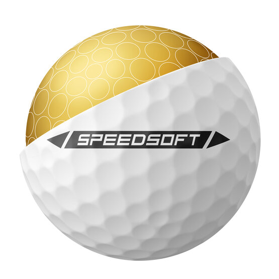 TaylorMade SpeedSoft Golfball weiß