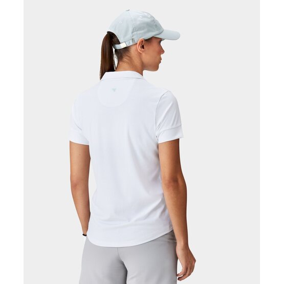Macade Golf  Taylor Signature Shirt Half Sleeve Polo white