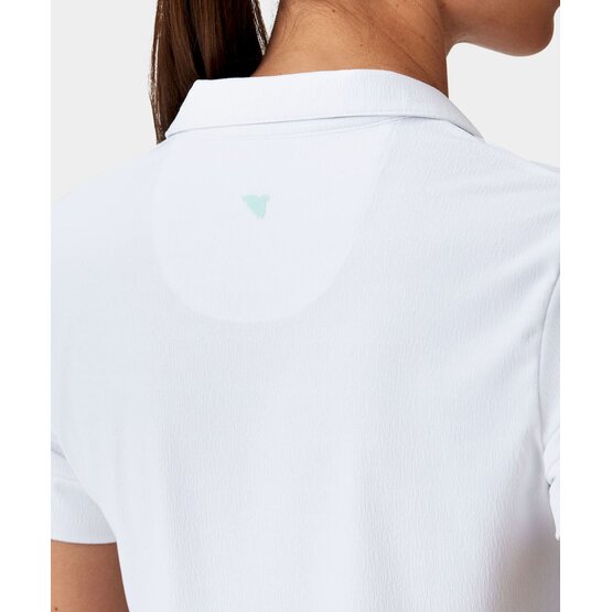 Macade Golf  Taylor Signature Shirt Half Sleeve Polo white