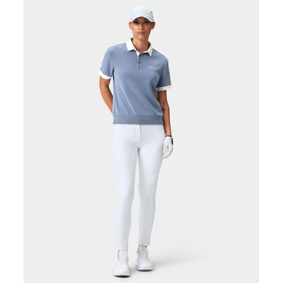 Macade Golf Tech Range Polo Shirt Halbarm Polo grau