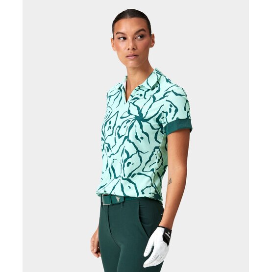 Macade Golf Taylor Signature Shirt Halbarm Polo hellgrün