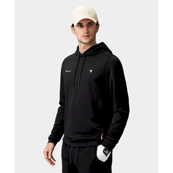 Macade Golf Black Air Range Hoodie Sweatshirt schwarz