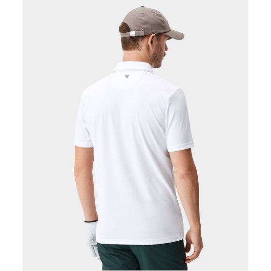 Macade Golf  TX Tour Shirt Half Sleeve Polo white