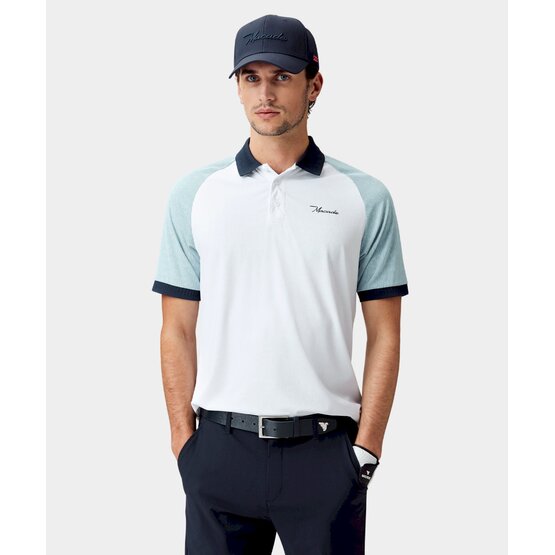 Image of Macade Golf TR Pro Shirt Halbarm Polo weiß