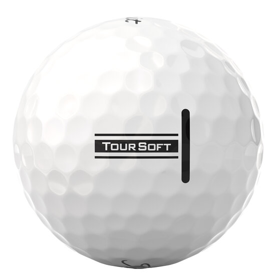 Titleist Tour Soft 24 Golfbälle weiß