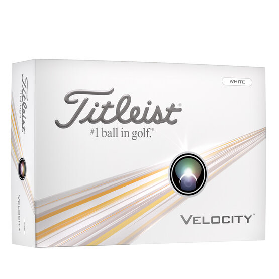Titleist Velocity 24 Golfbälle weiß