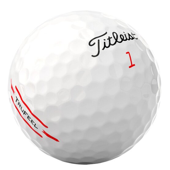 Titleist TrueFeel 24 Golfbälle weiß