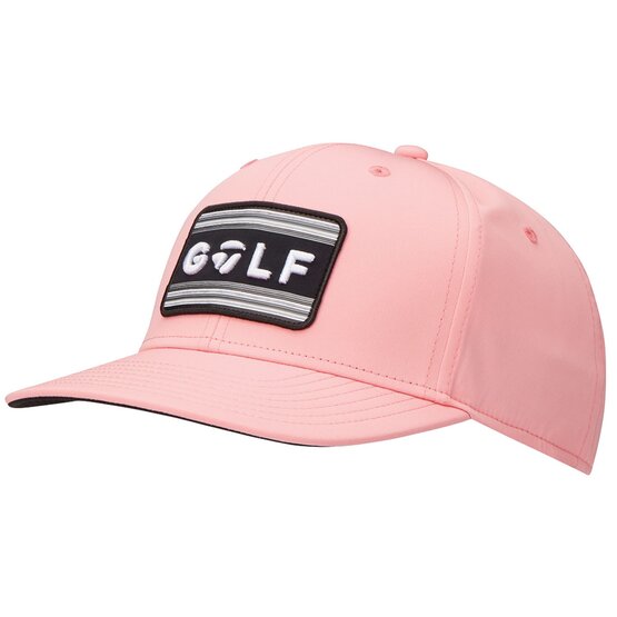 TaylorMade Sunset Golf Snapback Cap rosa