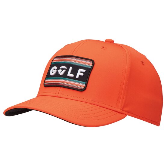 TaylorMade Sunset Golf Snapback Cap orange