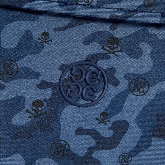 G/Fore  MAPPED ICON CAMO TECH JERSEY half-sleeve polo navy