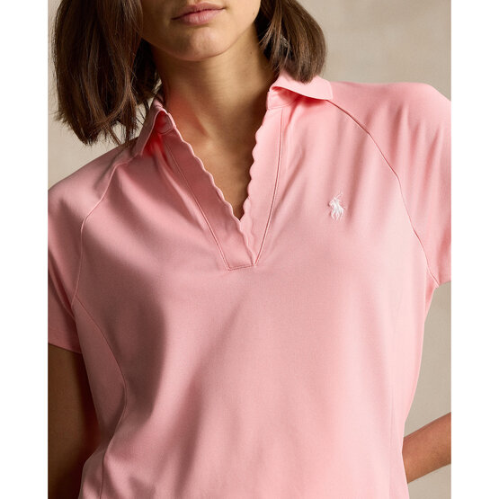 Polo Ralph Lauren polo V NECK  s krátkým rukávem růžová