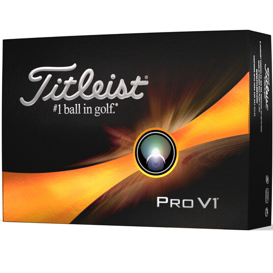Titleist Pro V1 High Numbers Golfbälle (5, 6, 7, 8) weiß