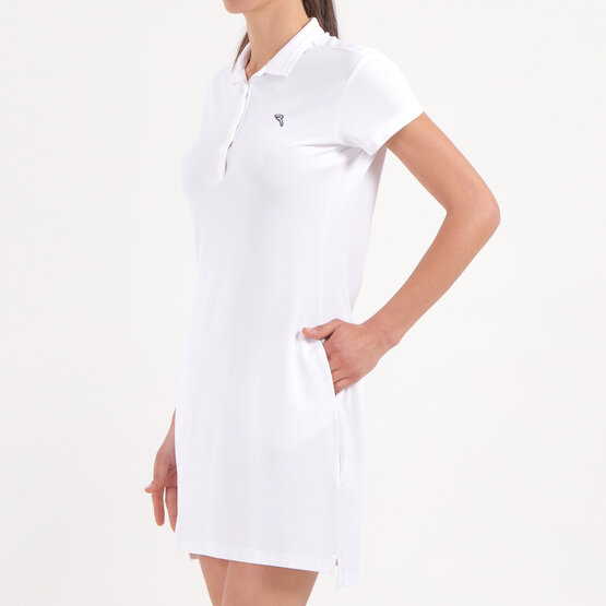 Chervo  JUMBOJET half-sleeve dress white