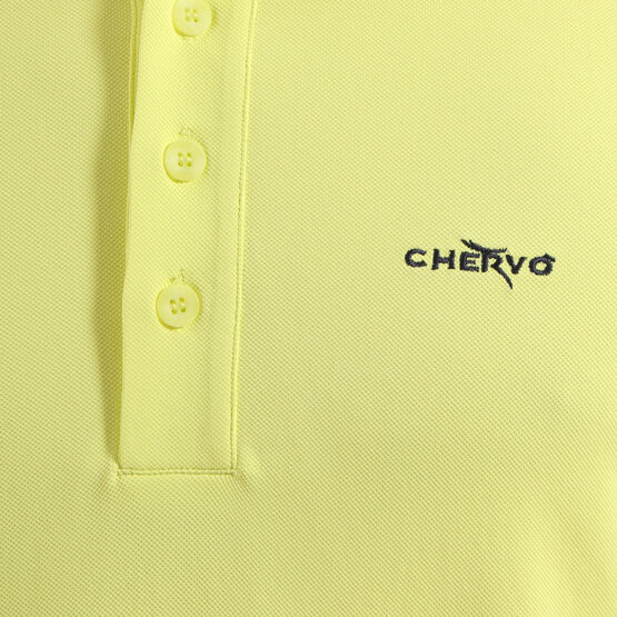 Chervo  ADDRESS half-sleeve polo yellow