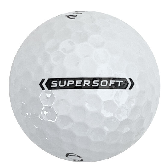 Callaway Supersoft Golfbälle mit Golf House Logo weiß