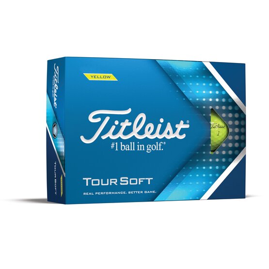 Titleist Tour Soft 2022 yellow