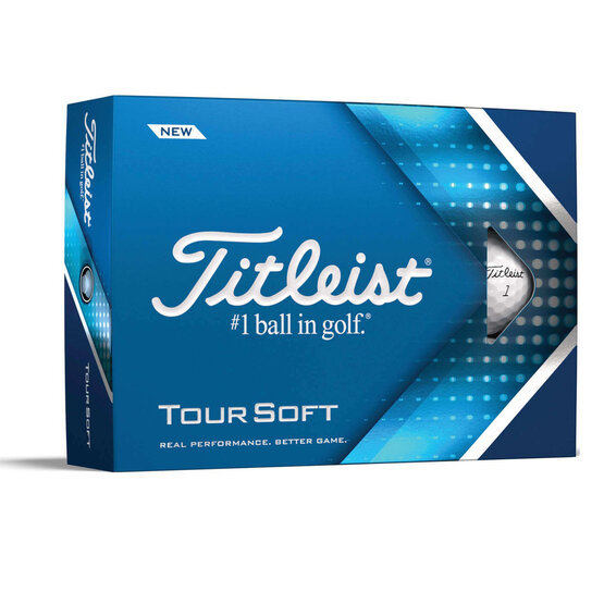 Titleist Tour Soft 2022 bílá