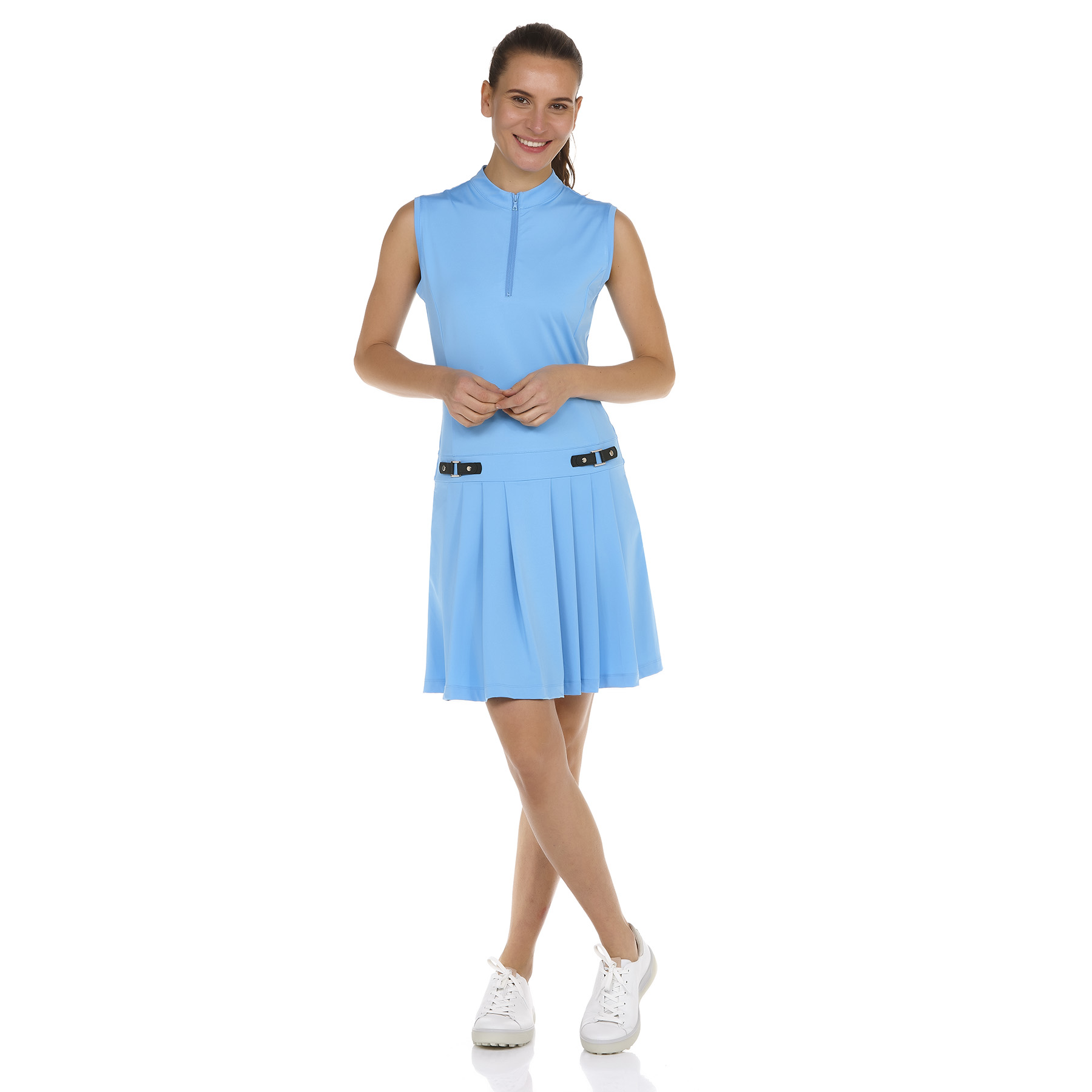 Valiente ärmelloses Kleid in hellblau online kaufen